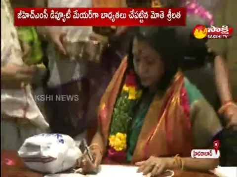Gadwal Vijayalakshmi Take Charges As GHMC Mayor