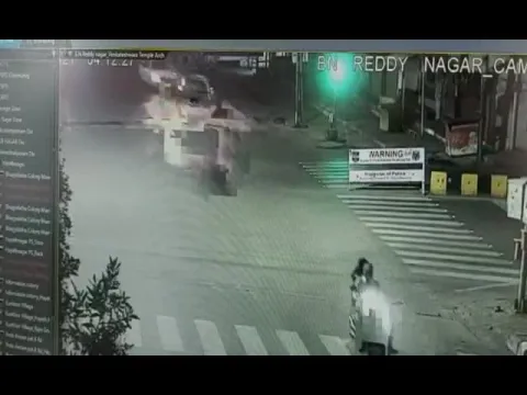 Vanastalipuram Car Accident Video