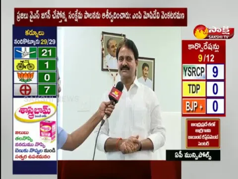 Mopidevi Venkataramana Speaks About Municipal Elections 2021 YSRCP Victory