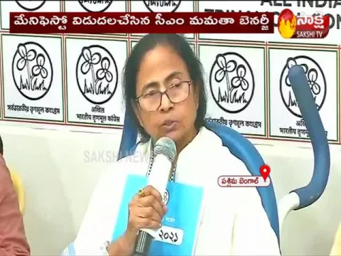 Mamata Releases Trinamool Manifesto For Bengal Assembly Elections