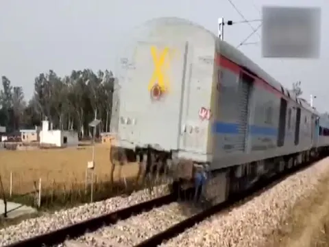 Train Moves in Reverse Direction for Few Kilometres