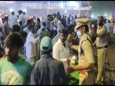 Kabaddi Championship Gallery Collapse 100 Injured Suryapet