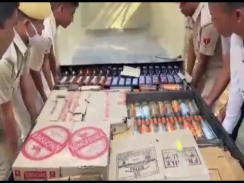 video of Secret Liquor Drawer in Truck
