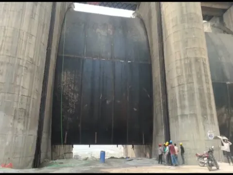 Trial Run Of Polavaram Project Gates Was Success