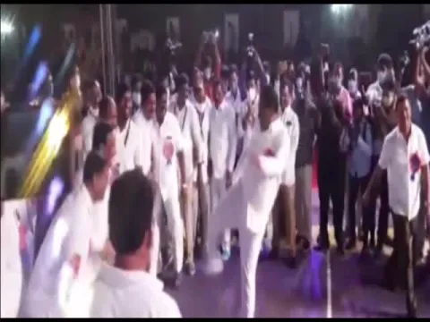 Minister Malla Reddy Fell Down While Playing Kabaddi 