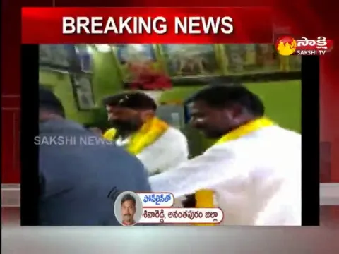MLA Nandamuri Balakrishna Slaps TDP Follower In Hindupur
