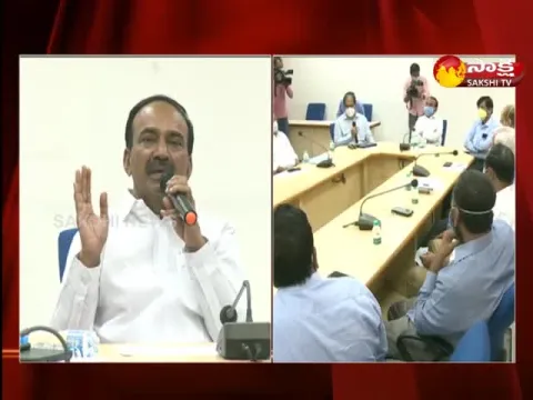 Health Minister Etela Rajender Review On Corona