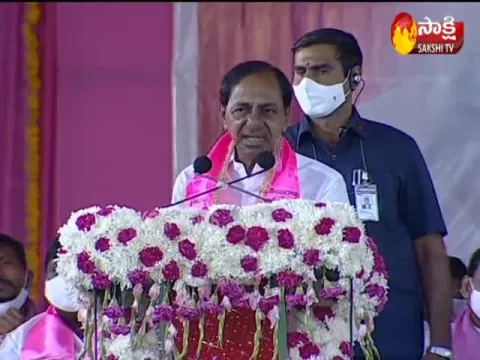 CM KCR Speech At Public Meeting