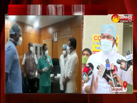 MP Kishan Reddy visits Gandhi Hospital