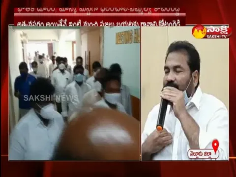 Kotamreddy Sridhar ReddyTalks With Media In Nellore District