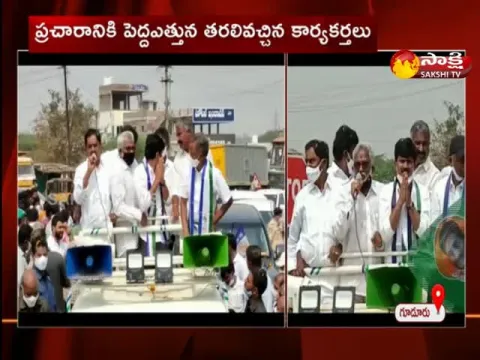 YV Subbareddy Speaking In Campaign Rally