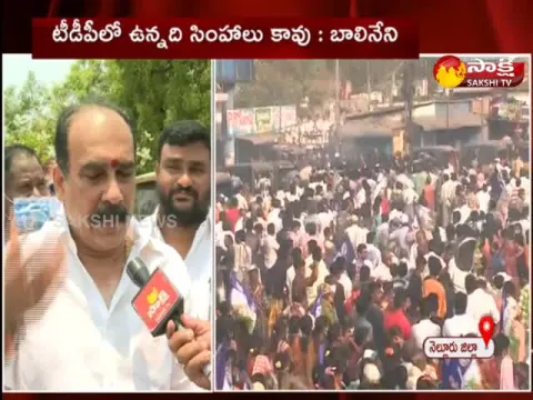 Face To Face With Minister Balineni Srinivasa Reddy 