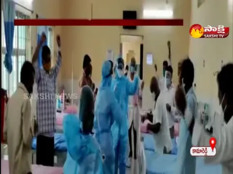 Nurses dance with covid patients 