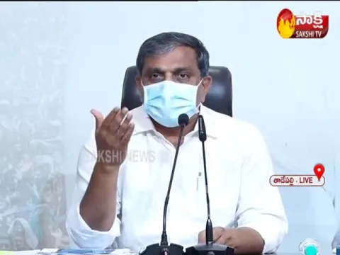 Sajjala Ramakrishna Reddy Fires On Chandrababu Naidu