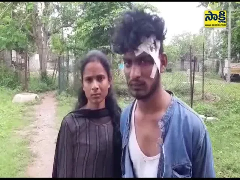 Love marrige Attack on a young man from parents