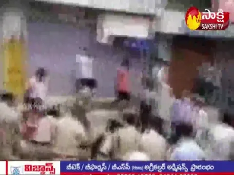Dharna in alampur For Hospital