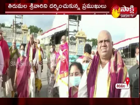  Minister Avanthi Srinivas Visits Tirumala 