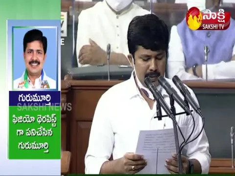 Tirupati MP Guru Murthy Swearing in Lok Sabha 