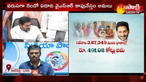 AP CM YS Jagan Release 15000 Rupees For 45 To 60Years Ladies