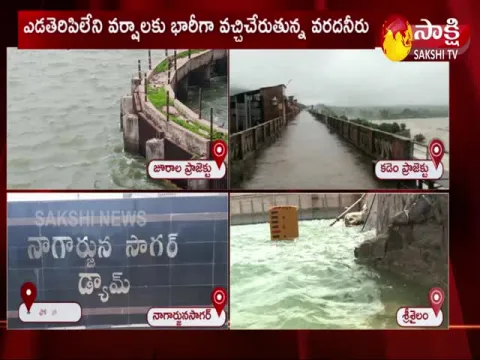 heavy flood water in resorviers