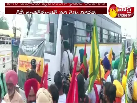 Farmer Protests at Jantar Mantar in Delhi