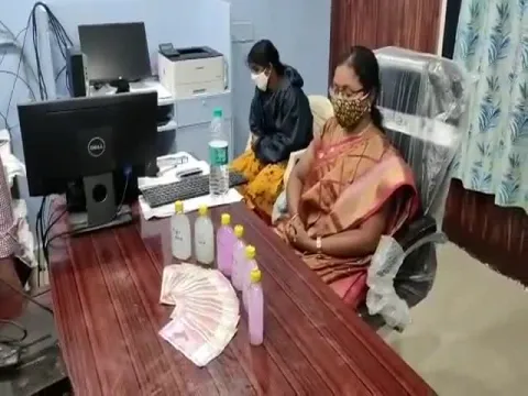 Tahsildar Held Taking Rs 2 Lakh Bribe 