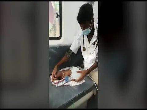 Ambulance Staff Saves Baby Boy Life 