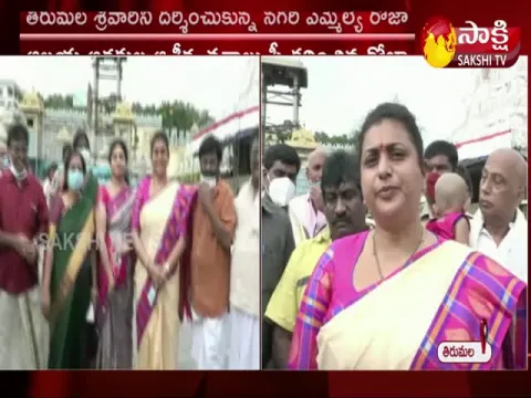 YSRCP MLA Roja Fires On Chandrababu Naidu