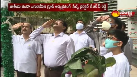 Independence Day Celebrations At Sakshi Media Group In Hyderabad