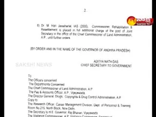 IAS Officers Transferred In Andhra Pradesh