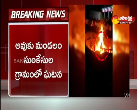 Man burned alive in kurnool district