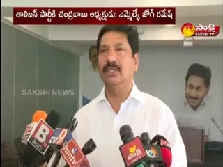 MLA Jogi Ramesh Slams On Chandrababu And TDP At Tadepalli