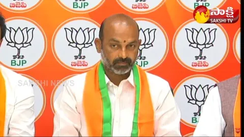 Bandi Sanjay Padayatra Starts From Bhagyalakshmi Temple Charminar