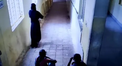 Four days old baby kidnapped in  prakasham