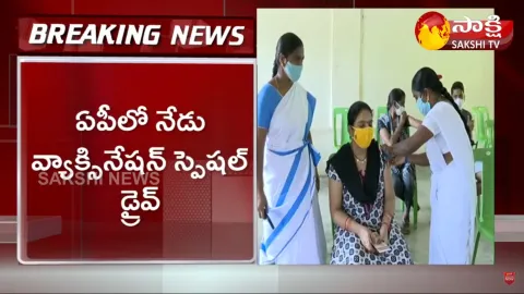 Vaccination Special Drive In Andhra Pradesh