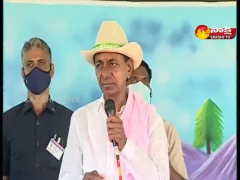CM KCR Speech At Vasalamarri Tour