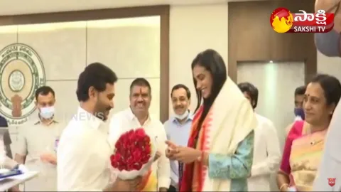 CM YS Jagan Appreciates PV Sindhu For Winning Bronze Medal In Tokyo Olympics