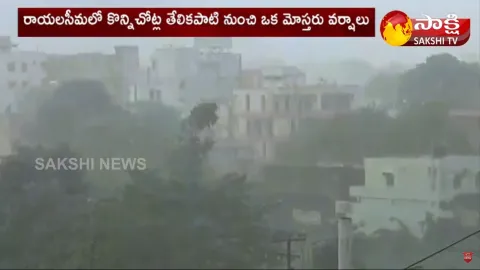 Heavy Spots Of Rains In Coastal Andhra