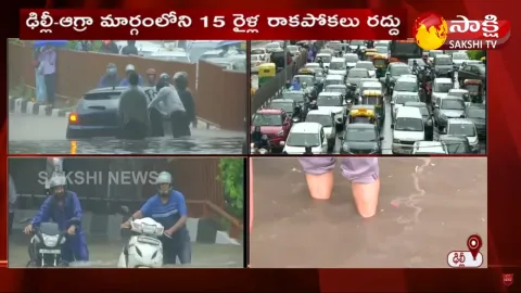 Orange Alert In Delhi For Heavy Rains