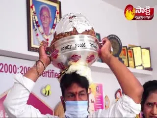 Umamaheswara Rao Has Been Making Balapur Laddu For 15 years