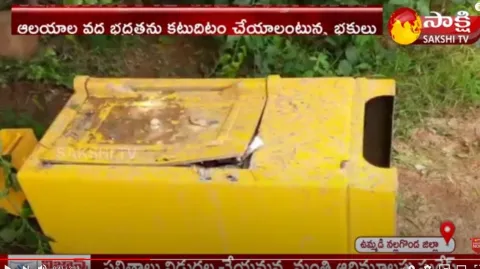 Thief Targeting Temples Hundies And Stealing Cash  - Sakshi