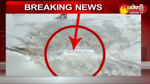 Car Crashed Into Canal In Krishna District