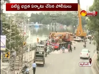 HYD: Arrangements For Ganesh Immersions On Tank Bund