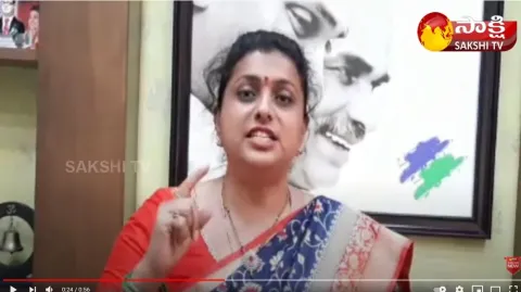 Roja Fire On TDP And Chandrababu Naidu