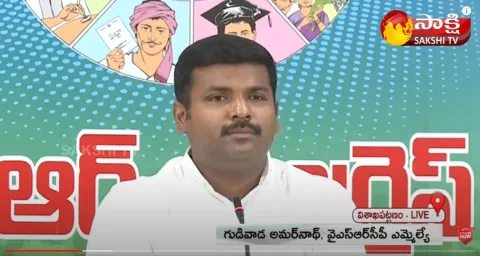YSRCP MLA Gudivada Amarnath Comments On Chandrababu