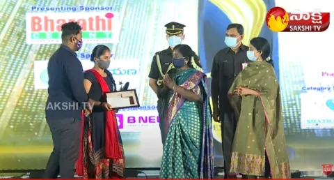 Sakshi Excellence Award 2019 & 2020 To Late Army Jawan Bongu Babu Rao