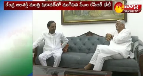 CM KCR Delhi Tour: KCR Meets To Gajendra Singh Shekhawat