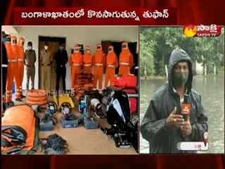 Srikakulam: NDRF Staff Reach Coastal Areas