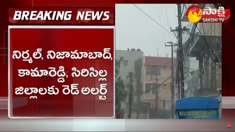 Heavy Rain Lashes In Telangana