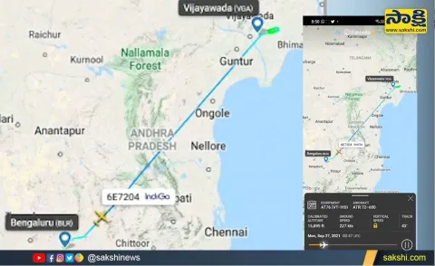 Flight Services at Gannavaram Airport Interrupted Due to Rain
